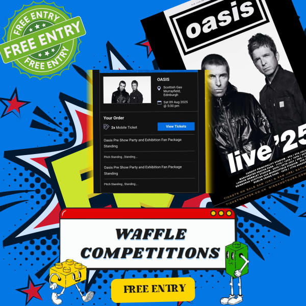 Giveaway 181 OASIS VIP TICKETS