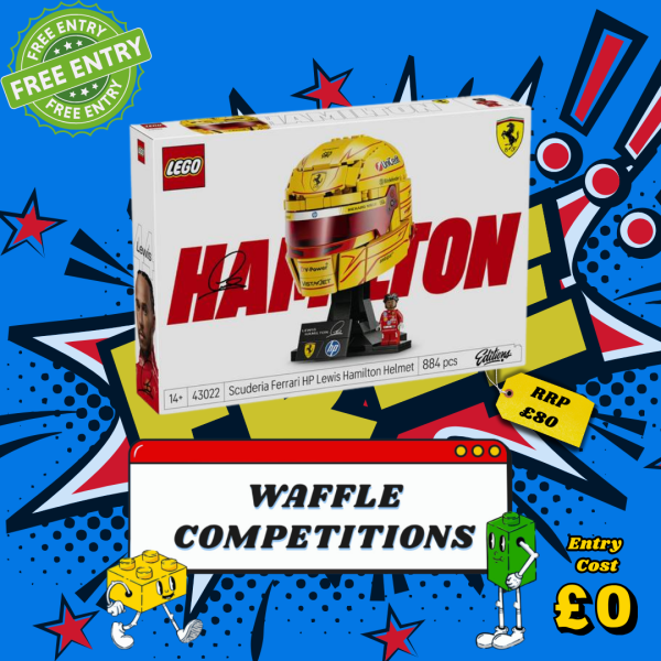 Giveaway 501 (43022 Ferrari F1 Helmet)