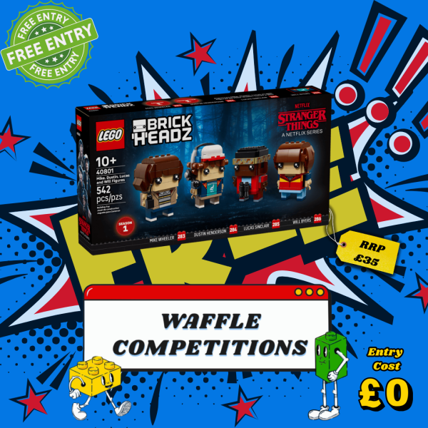 Giveaway 522 (40801 - Stranger Things Brickheadz)